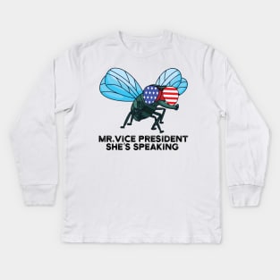 Pretty Fly For A White Guy pretty fly for a white guy pence 2020 Kids Long Sleeve T-Shirt